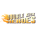 logo double kick heroes